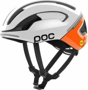 POC Omne Beacon MIPS Fluorescent Orange AVIP/Hydrogen White 54-59 Kolesarska čelada