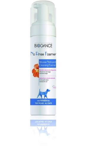 Biogance Suhi šampon za pse BIOGANCE NO RINSE DOG 200 ml