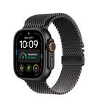 Apple Watch Ultra 4 Black Titanium, Black Titanium Milanese Loop S 49mm LTE pametna ura