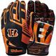 Cincinnati Bengals Wilson NFL Stretch Fit rokavice