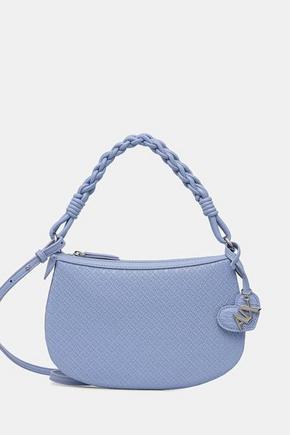 Armani Exchange klasična ženska torbica iz umetnega usnja modra XW002228.AF22632
