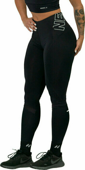 Nebbia FIT Activewear High-Waist Leggings Black M Fitnes hlače