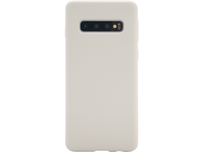Chameleon Samsung Galaxy S10 - Silikonski ovitek (liquid silicone) - Soft - Stone
