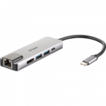 USB HUB D-LINK LAN,HDMI,2x usb3.0, usb-c z napajanjem