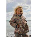 Otroška jakna Konges Sløjd - pisana. Otroški jakna iz kolekcije Konges Sløjd. Podložen model, izdelan iz vzorčastega materiala.