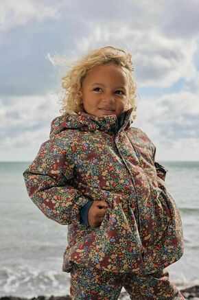 Otroška jakna Konges Sløjd - pisana. Otroški jakna iz kolekcije Konges Sløjd. Podložen model