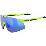 UVEX Pace Perform Small CV Yellow Mat/Mirror Blue Kolesarska očala