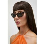 Sončna očala Saint Laurent ženska, rjava barva, SL 658 - rjava. Sončna očala iz kolekcije Saint Laurent. Model z enobarvnimi stekli in okvirji iz plastike. Ima filter UV 400.