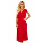Numoco Ženska obleka 315-3 EMILY, rdeča, XL