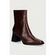 Vagabond Shoemakers gležnarski čevlji ženski usnjeni HEDDA rjava 5002.001.26