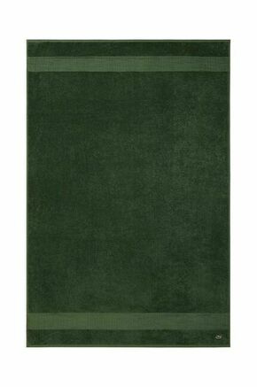 Velika bombažna brisača Lacoste 100 x 150 cm - zelena. Bombažna brisača iz kolekcije Lacoste. Model izdelan iz tekstilnega materiala.