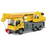 Bburago 1:43 servisna vozila Gradbeni tovornjak z žerjavom