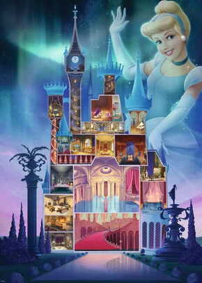 Ravensburger Puzzle Disney Castle Collection: Cinderella 1000 kosov