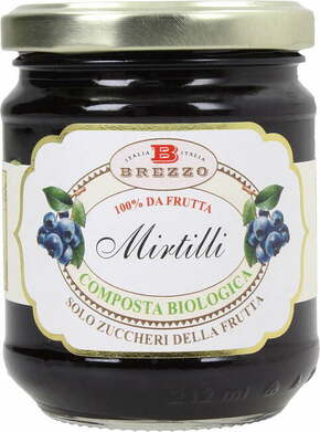 Brezzo Bio borovničeva marmelada ekstra - 210 g