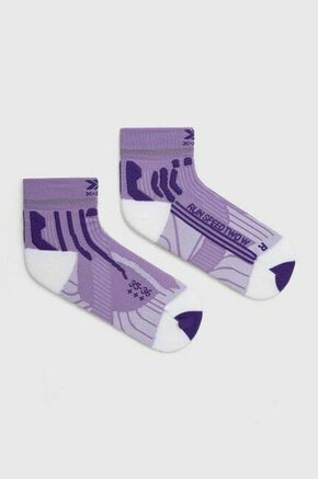 Nogavice X-Socks Run Speed 4.0 - vijolična. Kratke nogavice iz kolekcije X-Socks. Model izdelan iz materiala