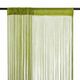 Zavese iz nitk 2 kosa 140x250 cm zelene barve