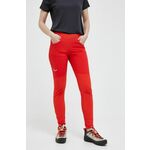 Outdooor hlače Salewa Agner rdeča barva - rdeča. Outdooor hlače iz kolekcije Salewa. Model izdelan iz hitrosušečega materiala.