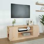Vidaxl TV omarica 110x35x40,5 cm trdna borovina