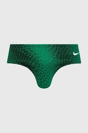 Kopalne hlače Nike zelena barva - zelena. Kopalne hlače iz kolekcije Nike. Model izdelan iz hitrosušečega materiala.
