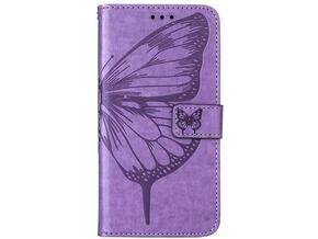 Chameleon Samsung Galaxy A23 4G/A23 5G - Preklopna torbica (WLGO-Butterfly) - vijolična
