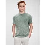 Gap Otroške Majica teen 100% organic cotton pocket t-shirt M