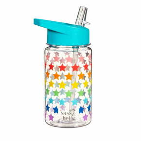 Otroška steklenička 400 ml Rainbow Stars - Sass &amp; Belle