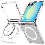 Ovitek Spigen Ultra Hybrid Pro MagSafe, prozorna bela - Samsung Galaxy Z Flip 7 (ACS09559)
