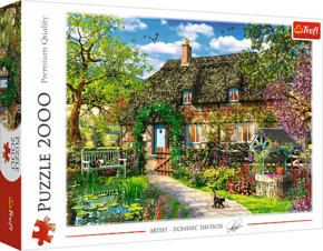 Trefl Puzzle 2000 - Vidiecka chata