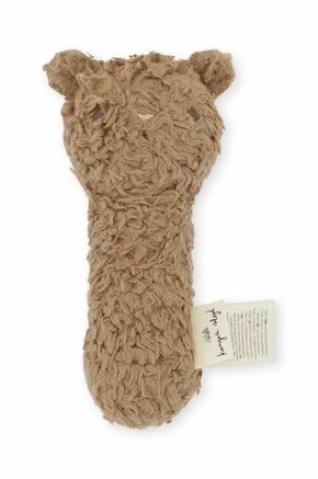 Otroška ropotuljica Konges Sløjd - bež. Ropotuljica za dojenčka iz kolekcije Konges Sløjd. Izjemno mehak material.