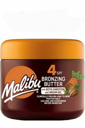 Malibu Bronzing Butter With Carotene &amp; Argan Oil vodoodporna zaščita pred soncem za telo 300 ml