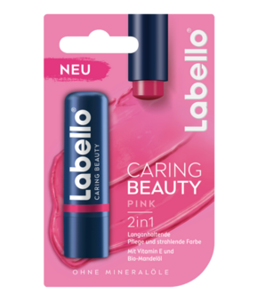 Labello Barvni balzam za ustnice Caring Beauty Pink 5