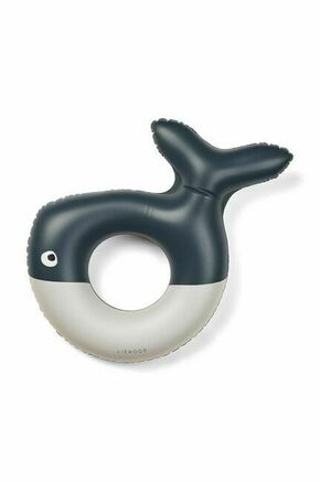 Obroč za plavanje Liewood Phoebe Whale Swim Ring - črna. Plavalni obroč iz kolekcije Liewood. Izjemno trpežen material.