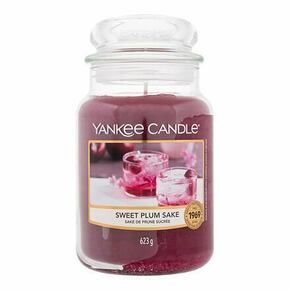 Yankee Candle Sweet Plum Sake dišeča svečka 623 g unisex