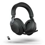 Jabra Evolve2 85 slušalke, USB/bluetooth, bež/črna, 117dB/mW/35dB/mW, mikrofon