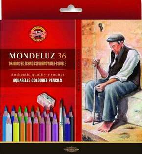WEBHIDDENBRAND Koh-i-noor akvarelne barvice MONDELUZ likovni set 36 kosov