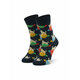 Happy Socks Otroške visoke nogavice KLAI01-6500 Mornarsko modra