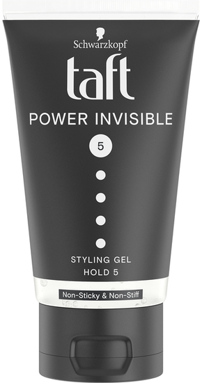 Taft Nevidni gel za lase z izjemno močno fiksacijo Power (Invisible Gel) 150 ml