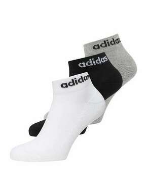 Adidas Unisex nizke nogavice Linear Ankle Socks Cushioned Socks 3 Pairs IC1304 Siva