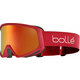 Bollé Bedrock Plus Carmine Red/Sunrise Smučarska očala