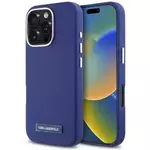 Ovitek Karl Lagerfeld KLHMP16LPGMSRPB iPhone 16 Pro 6.3" blue hardcase FW Metal Plate MagSafe (KLHMP16LPGMSRPB)