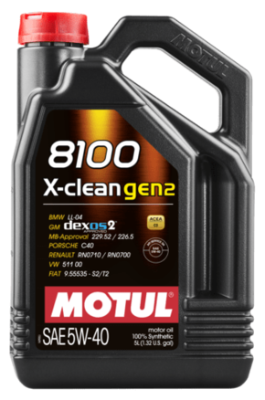 Motul 8100 X-Clean Gen2 motorno olje