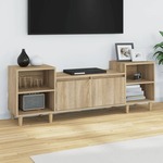 Greatstore TV omarica sonoma hrast 160x35x55 cm inženirski les