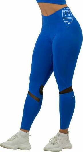Nebbia FIT Activewear High-Waist Leggings Blue XS Fitnes hlače