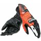 Dainese Carbon 4 Long Black/Fluo Red/White M Motoristične rokavice