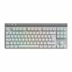 Logitech G515 Lightspeed TKL brezžična/žični mehanska tipkovnica, USB, bela/črna