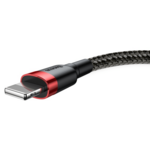 BASEUS podatkovni kabel Lightning CALKLF-B19, 1 m, rdeč