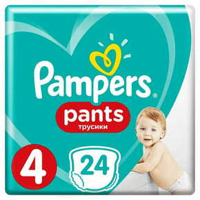 Pampers Pants 4 (9-15 kg) Carry Pack hlačne plenice