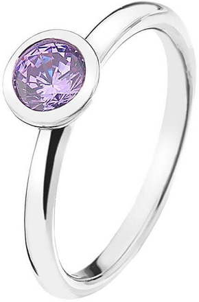 Hot Diamonds Srebrni prstan Emozioni Scintilla Lavender Calmness ER020 (Obseg 51 mm) srebro 925/1000
