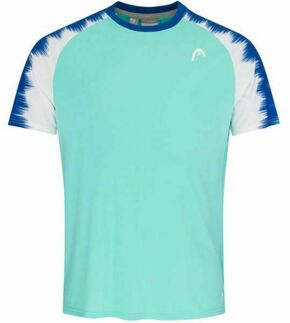 Head Topspin T-Shirt Men Turquiose/Print Vision 2XL Teniška majica