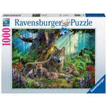 Ravensburger Puzzle 150182 Volkovi v gozdu, 1000 delov